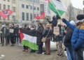 Marsz antyimigrancki i kontrprotest w centrum Łodzi