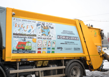 Komiksy na łódzkich śmieciarkach. Rozstrzygnięto konkurs "Komiksiarka" 2025