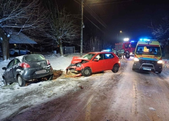 Groźny wypadek w Brezinach. 4 osoby ranne