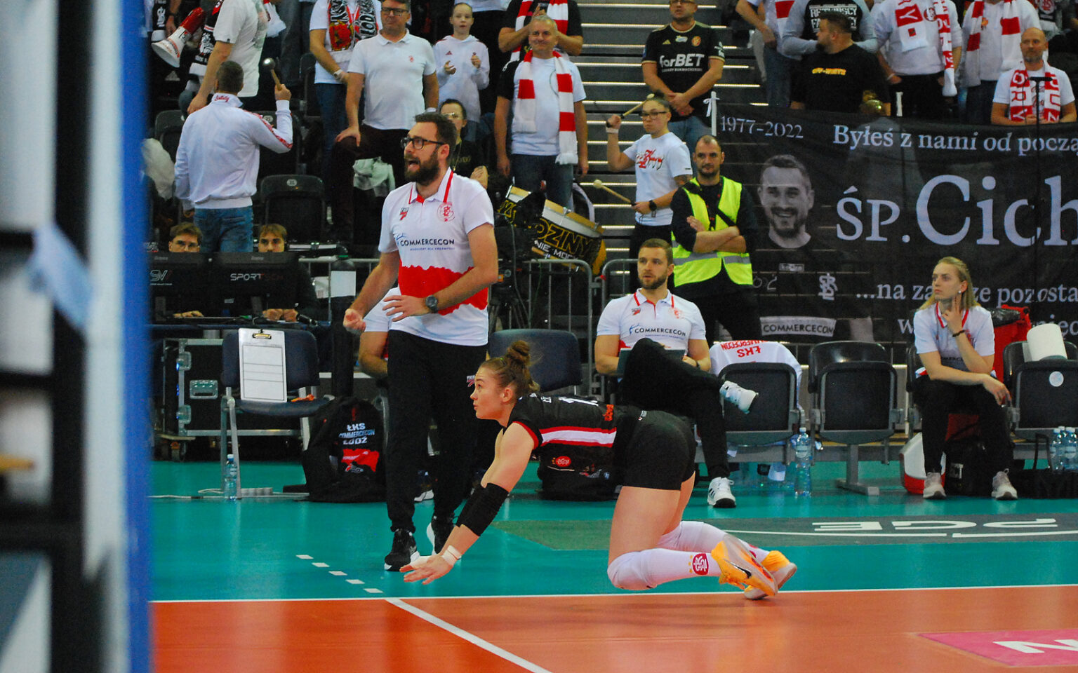 Derby Lodzi 2025 PGE Budowlani LKS Commercecon fot Robert Zwolinski 27