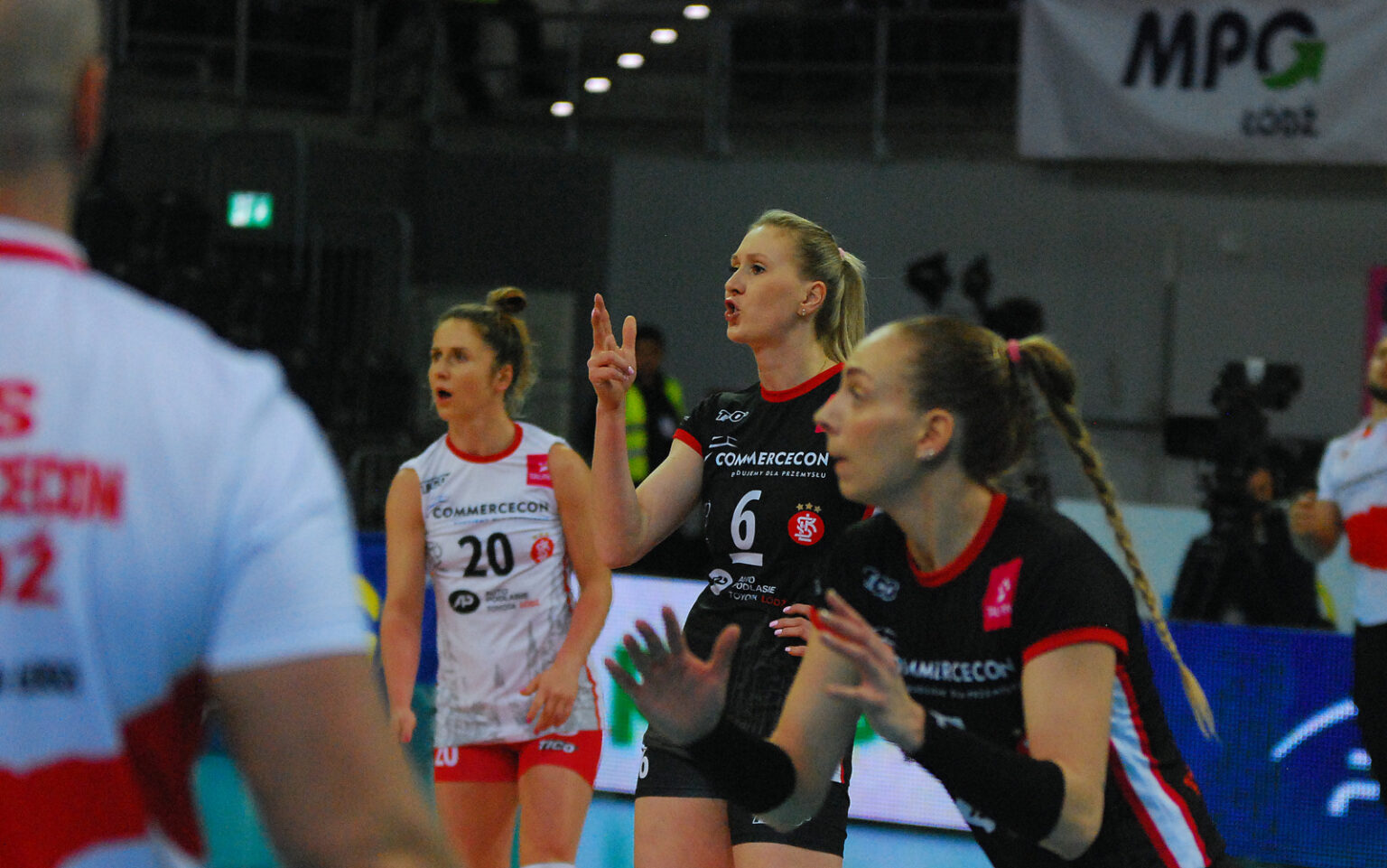 Derby Łodzi 2025 PGE Budowlani – ŁKS Commercecon fot Robert Zwolinski (5) Derby Lodzi 2025 PGE Budowlani LKS Commercecon fot Robert Zwolinski 5