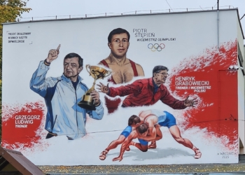 Sportowe murale w Piotrkowie Trybunalskim