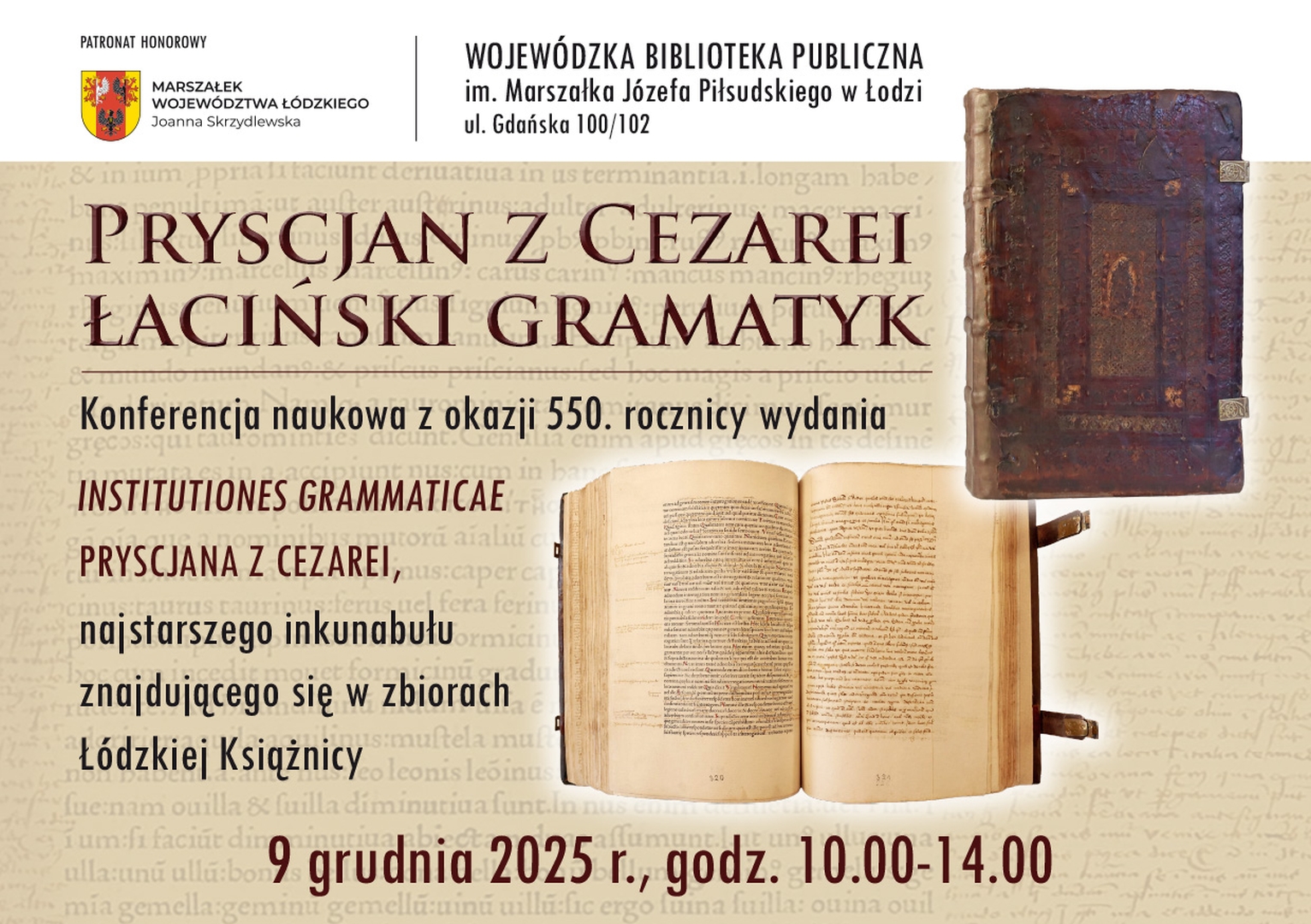 Konferencja DZS Pryscjan zaproszenie mail 1