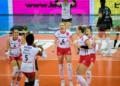 Pierwsze zwycięstwo siatkarek ŁKS-u Commercecon w Łódź Sport Arenie 2 Pierwsze zwycięstwo siatkarek ŁKS-u Commercecon w Łódź Sport Arenie