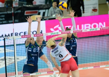 Zacięta rywalizacja zakończona porażką. ŁKS Commercecon Łódź 2:3 BKS Bielsko Biała [ZDJĘCIA]