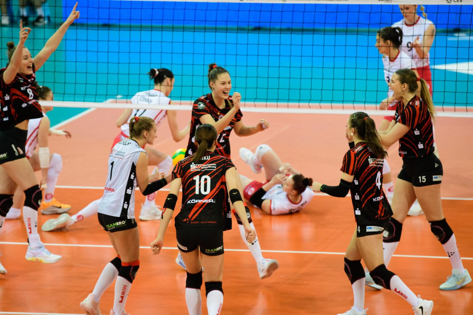 ŁKS Commercecon vs Dresdner SC fot Sebastian Szwajkowski LKS Commercecon vs Dresdner SC fot Sebastian Szwajkowski