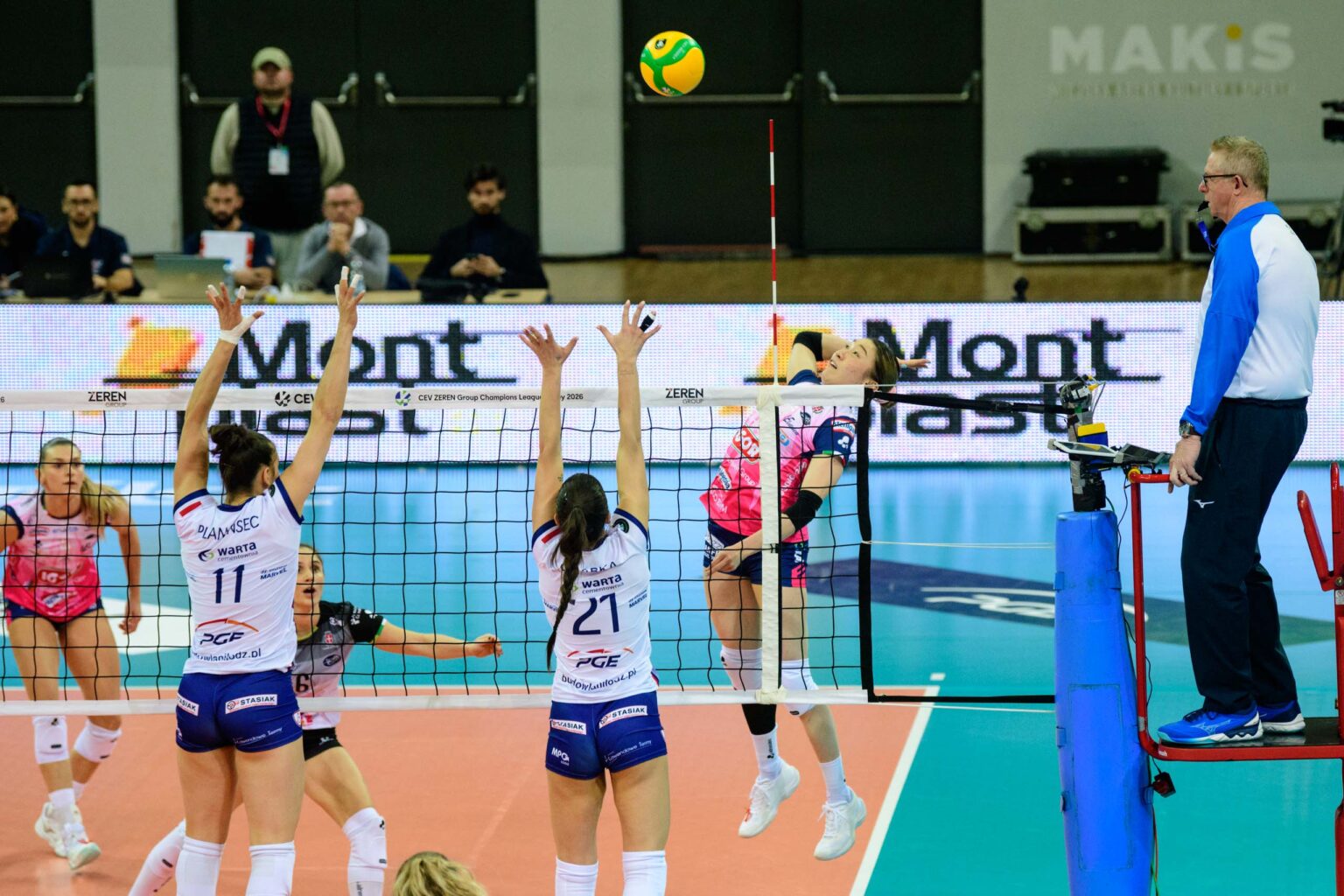 Liga Mistrzyń Grot Budowlani vs Igor Gorgonzola fot Sebastian Szwajkowski_6 Liga Mistrzyn Grot Budowlani vs Igor Gorgonzola fot Sebastian Szwajkowski 6