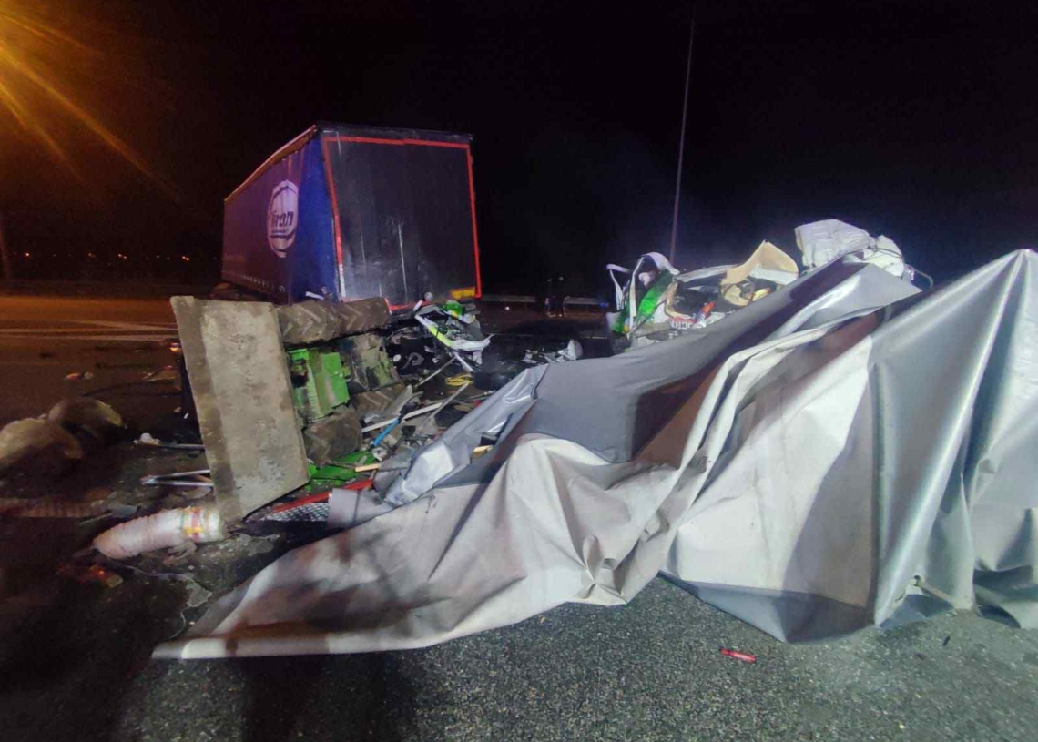 Wypadek na A1 z udziałem ciężarówki. Jest ofiara śmiertelna