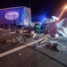 Wypadek na A1 z udziałem ciężarówki. Jest ofiara śmiertelna