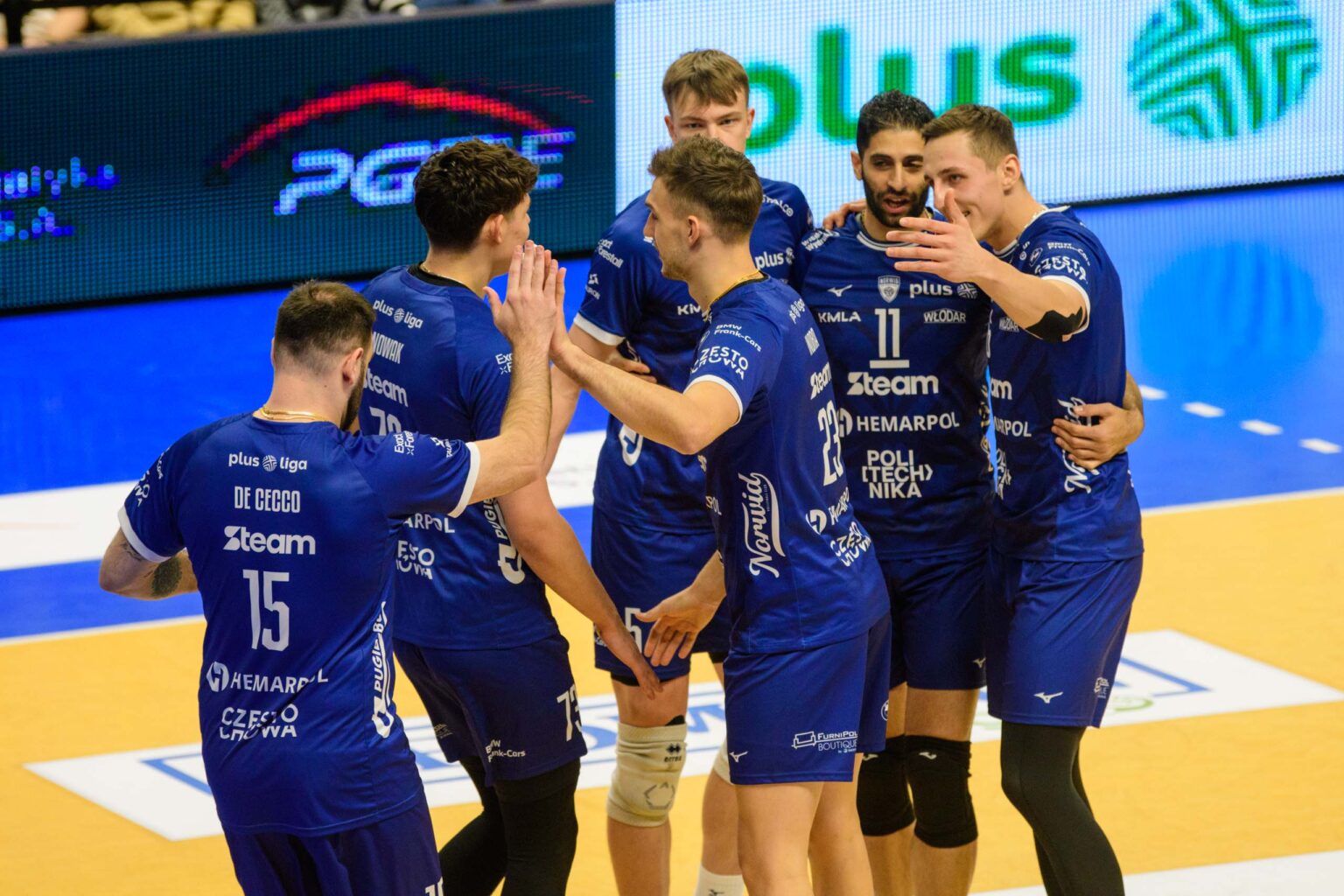 PGE Skra Bełchatów vs Hemarpol Politechnika Częstochowa fot Sebastian Szwajkowski_5 PGE Skra Belchatow vs Hemarpol Politechnika Czestochowa fot Sebastian Szwajkowski 5