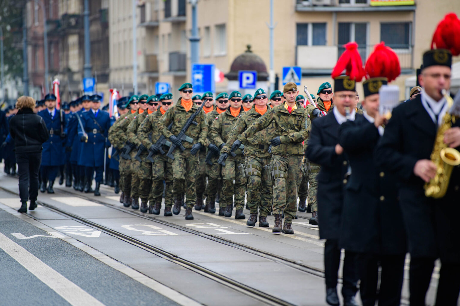 Swieto Niepodleglosci uroczystosci pod katedra fot Sebastian Szwajkowski 9