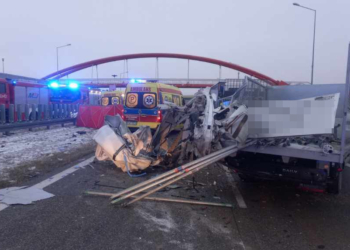 Śmiertelny wypadek na S8 w gminie Lututów