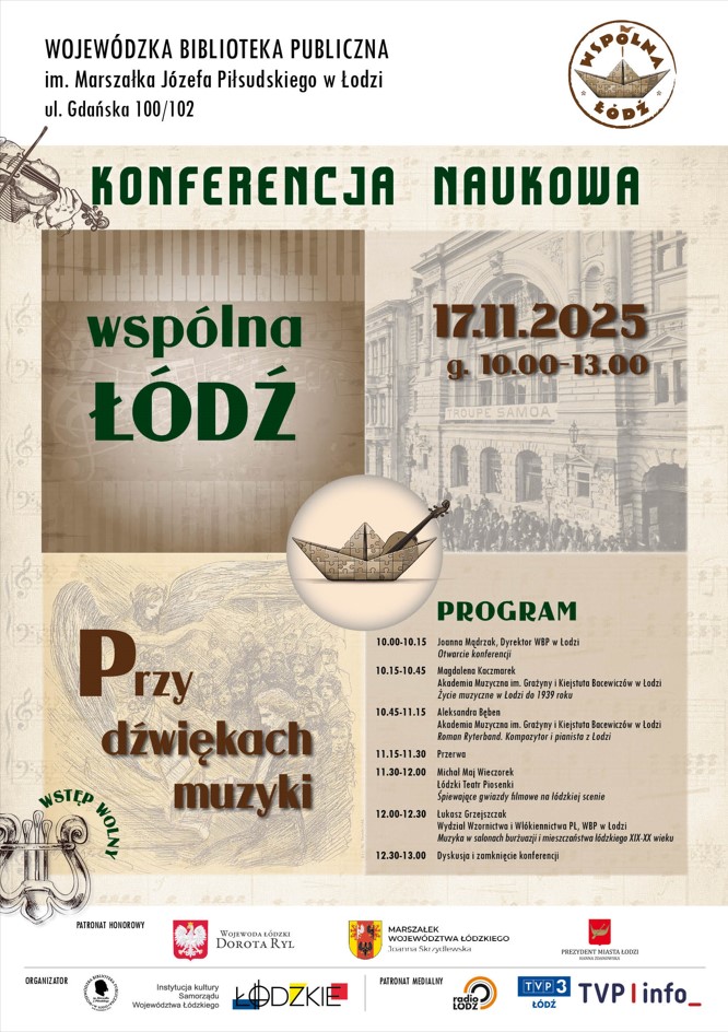 Wspolna Lodz 2025 plakat