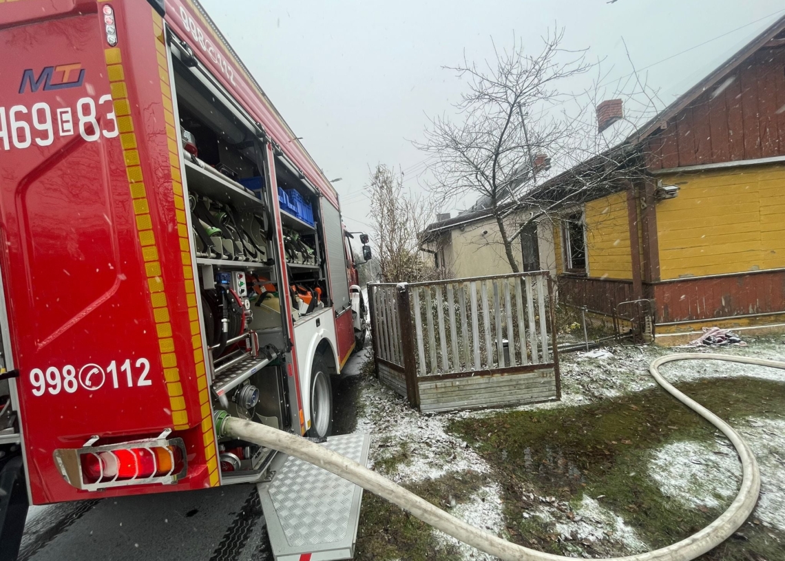 Tragiczny poranek w województwie łódzkim. Dwa śmiertelne pożary 1 Tragiczny poranek w województwie łódzkim. Dwa śmiertelne pożary