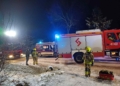 Groźny wypadek w Brzezinach. Zima dała o sobie znać nie tylko tam 4 Groźny wypadek w Brezinach. 4 osoby ranne, fot. KP PSP Brzeziny