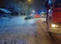 Groźny wypadek w Brzezinach. Zima dała o sobie znać nie tylko tam 5 Groźny wypadek w Brezinach. 4 osoby ranne, fot. KP PSP Brzeziny
