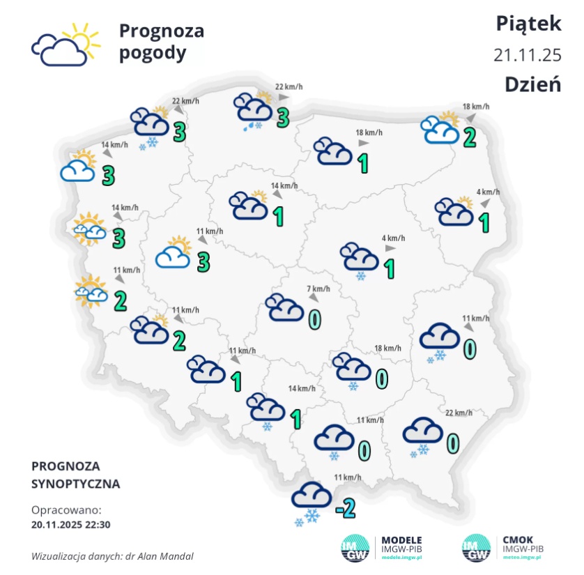 Pogoda na piątek. Przyzwyczajmy się do zimna 1 pogo2000