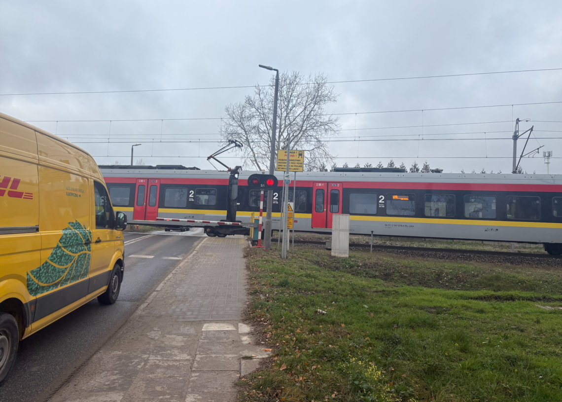 Niebezpieczny przejazd kolejowy w Łodzi?