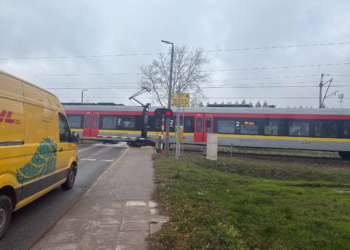 Niebezpieczny przejazd kolejowy w Łodzi?