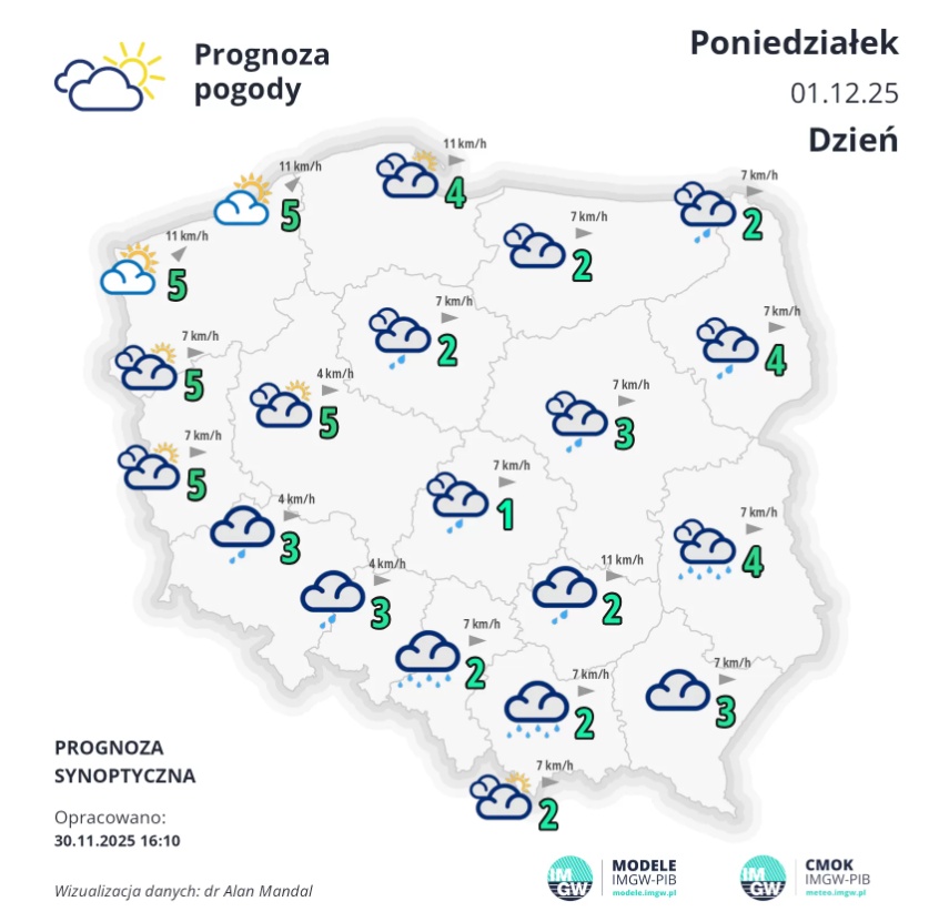 Ostrzeżenie pogodowe dla Łódzkiego. W niedzielę i poniedziałek będzie groźnie 2 saddd