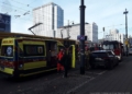 Zderzenie tramwajów w centrum Łodzi. 12 osób poszkodowanych