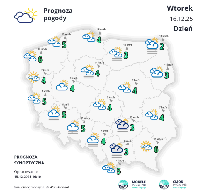 Pogoda na wtorek. Końcówka jesieni bez mrozów 2 12345adad