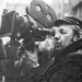 Andrzej Wajda na planie Ziemi obiecanej, 1974