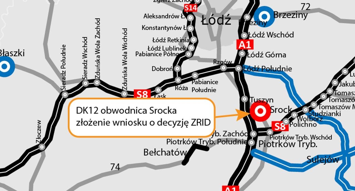 W Srocku powstanie obwodnica. Ma pomóc usunąć ruch ciężarowy z centrum 1 W Srocku powstanie obwodnica. Ma pomóc usunąć ruch ciężarowy z centrum