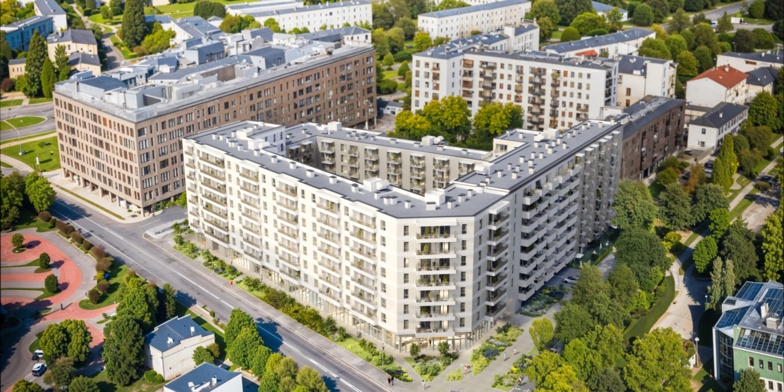 Lira House: pierwsza inwestycja ROBYG w Łodzi. Przybędzie 371 mieszkań przy skrzyżowaniu ul. Pomorskiej i Matejki 1 Lira House: pierwsza inwestycja ROBYG w Łodzi. Przybędzie 371 mieszkań przy skrzyżowaniu ul. Pomorskiej i Matejki