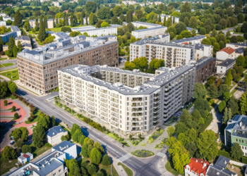 Lira House: pierwsza inwestycja ROBYG w Łodzi. Przybędzie 371 mieszkań przy skrzyżowaniu ul. Pomorskiej i Matejki