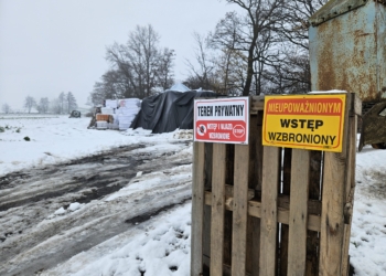 Nielegalne składowisko pod Sieradzem. Sąd nakazał właścicielowi usunięcie odpadów