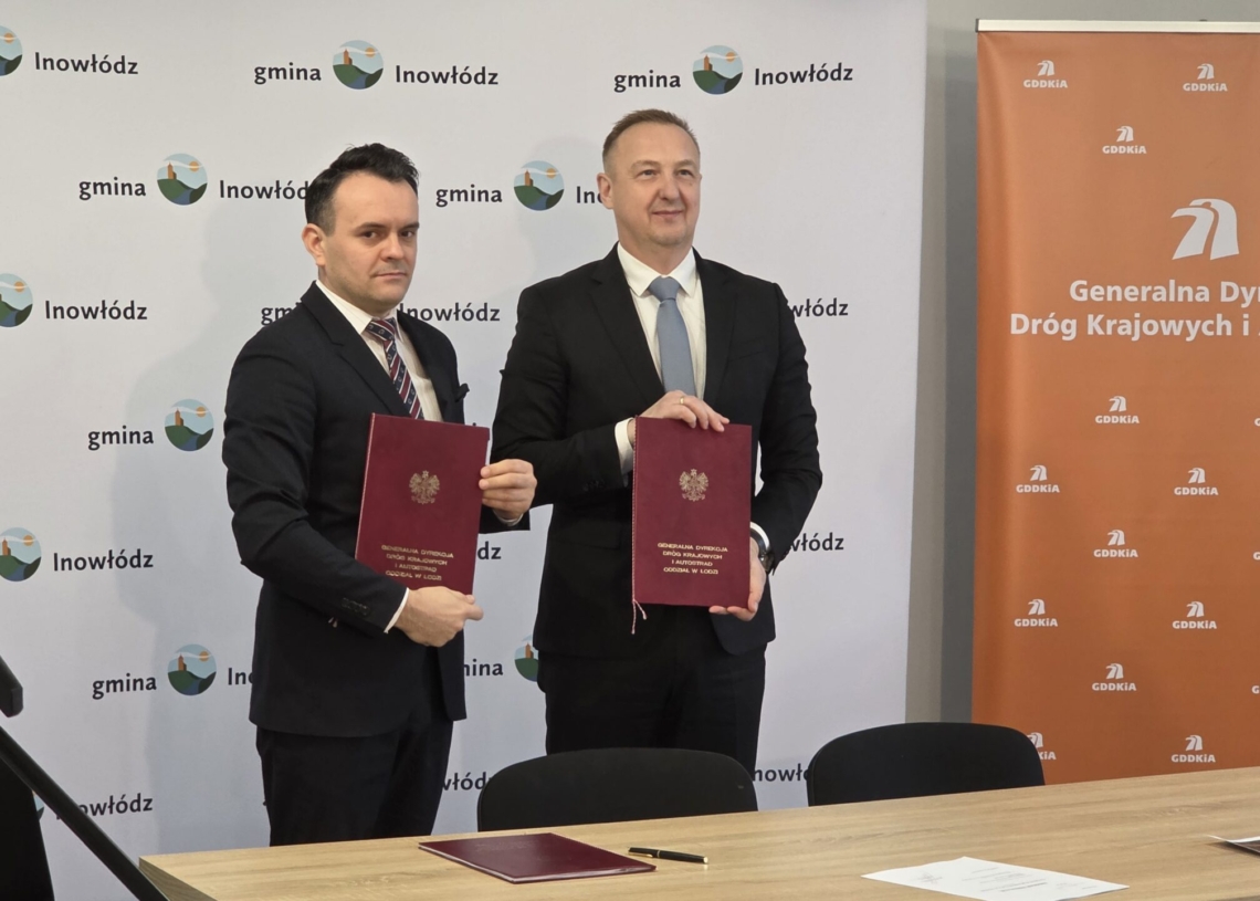 DK48 w Inowłodzu zostanie przebudowana. Większe bezpieczeństwo i nowe chodniki [ZDJĘCIA]