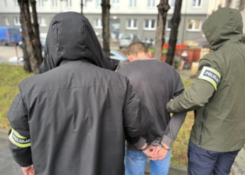 Brutalne zabójstwo na działkach w Łodzi. Zatrzymano 45-letniego recydywistę, pasierba ofiary