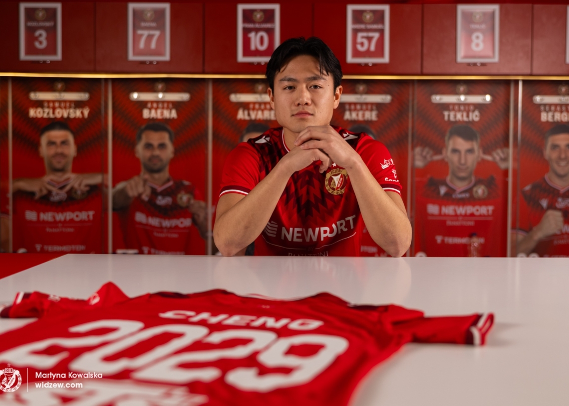 Widzew Łódź kupił lewego obrońcę z Norwegii 1 Widzew sprowadził Christophera Chenga, fot. Widzew