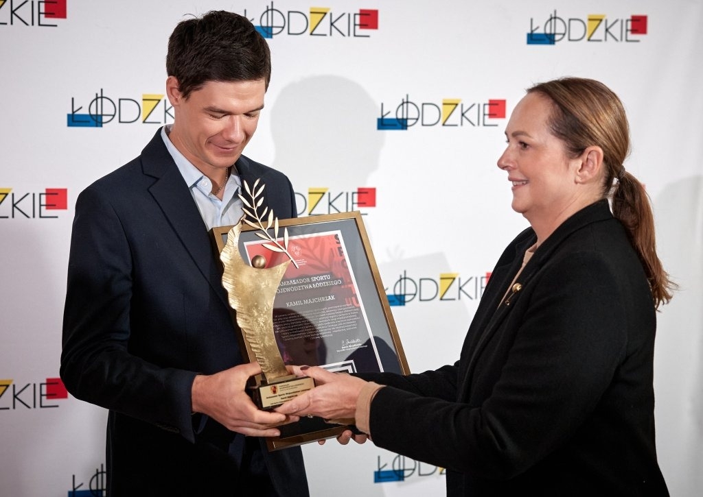 Kamil Majchrzak został Sportowym Ambasadorem Województwa Łódzkiego 1 Kamil Majchrzak został Sportowym Ambasadorem Województwa Łódzkiego