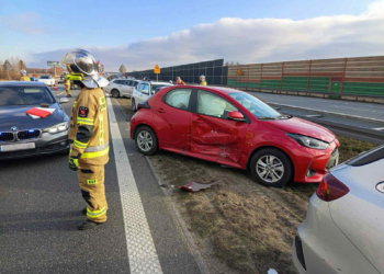 Karambol na autostradzie A2. Utrudnienia na trasie w kierunku Łodzi
