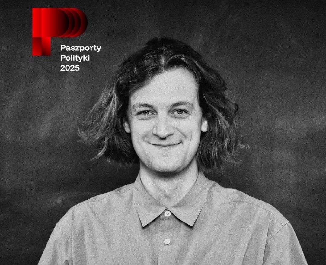 Marcel Baliński nominowany do Paszportów POLITYKI 2025