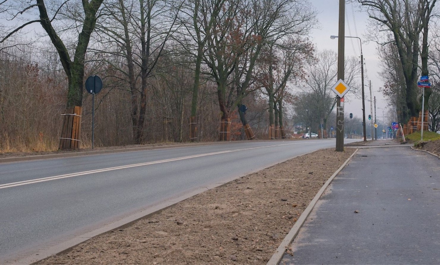 Kończy się remont Brzezińskiej. Wracają autobusy MPK i ruch dwukierunkowy