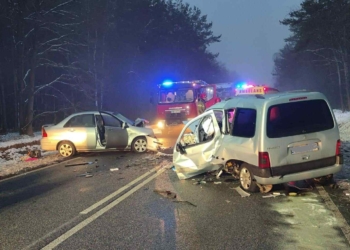 Tragiczny wypadek na DK 74.
