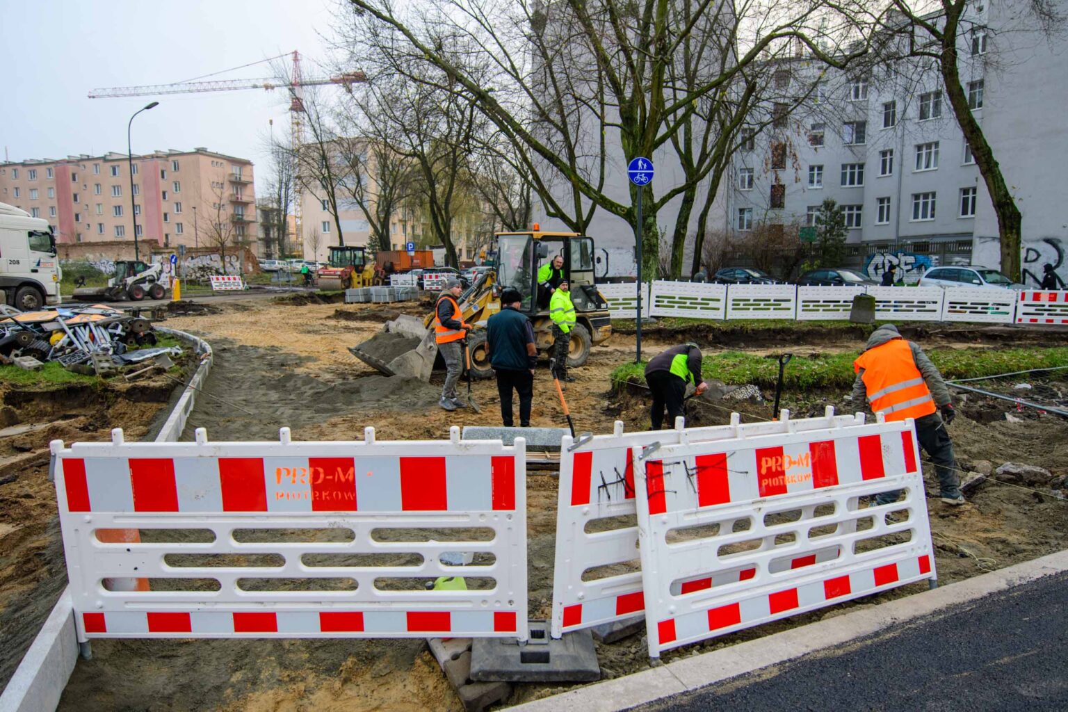 Grudniowe remonty dróg w Łodzi fot Sebastian Szwajkowski (3) Grudniowe remonty drog w Lodzi fot Sebastian Szwajkowski 3