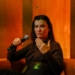 Joanna Woś podczas spotkania w Radiu Łódź, fot. K. Ciężki