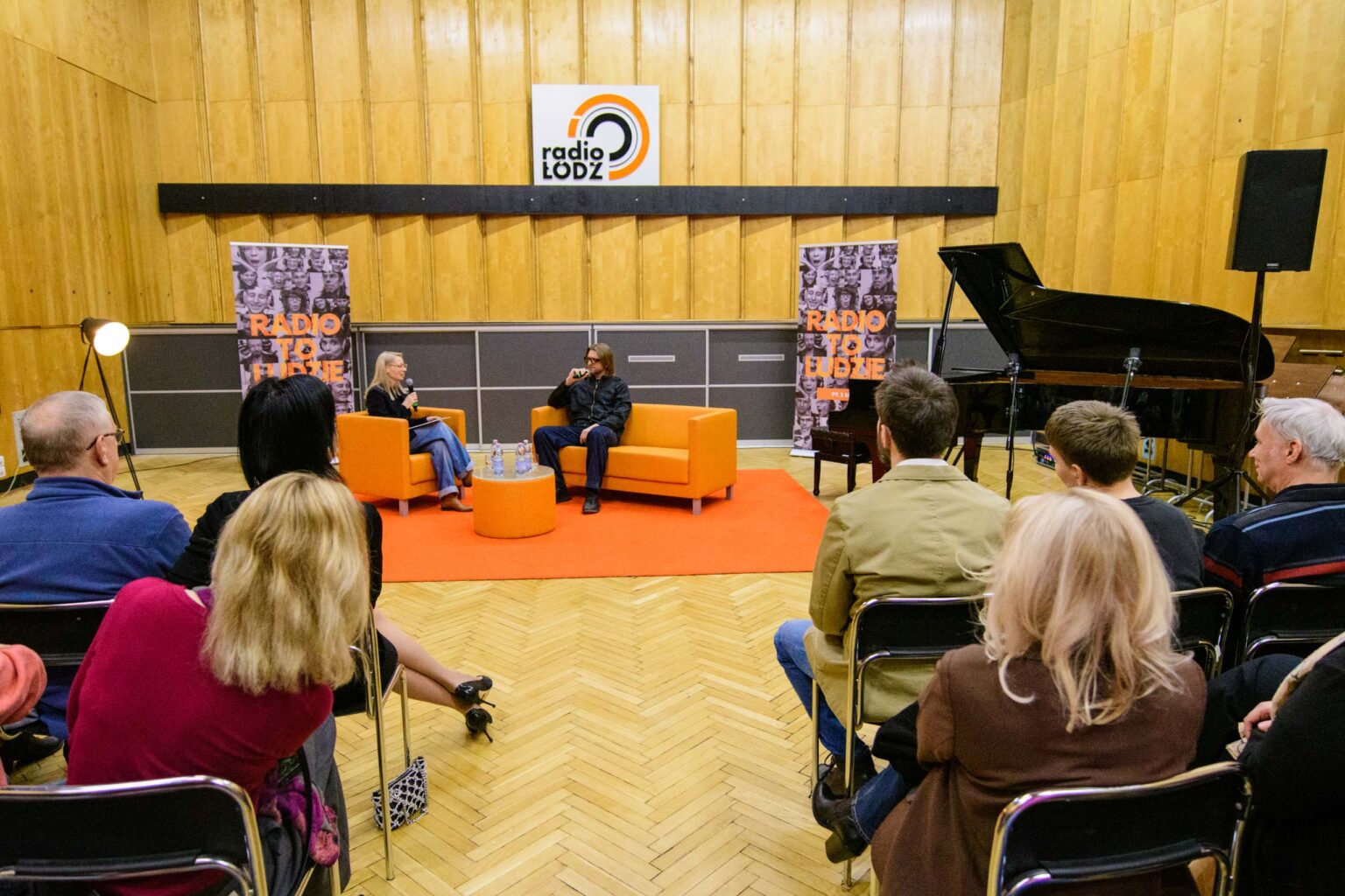 Leszek Mozdzer w Radiu Lodz fot Sebastian Szwajkowski 1