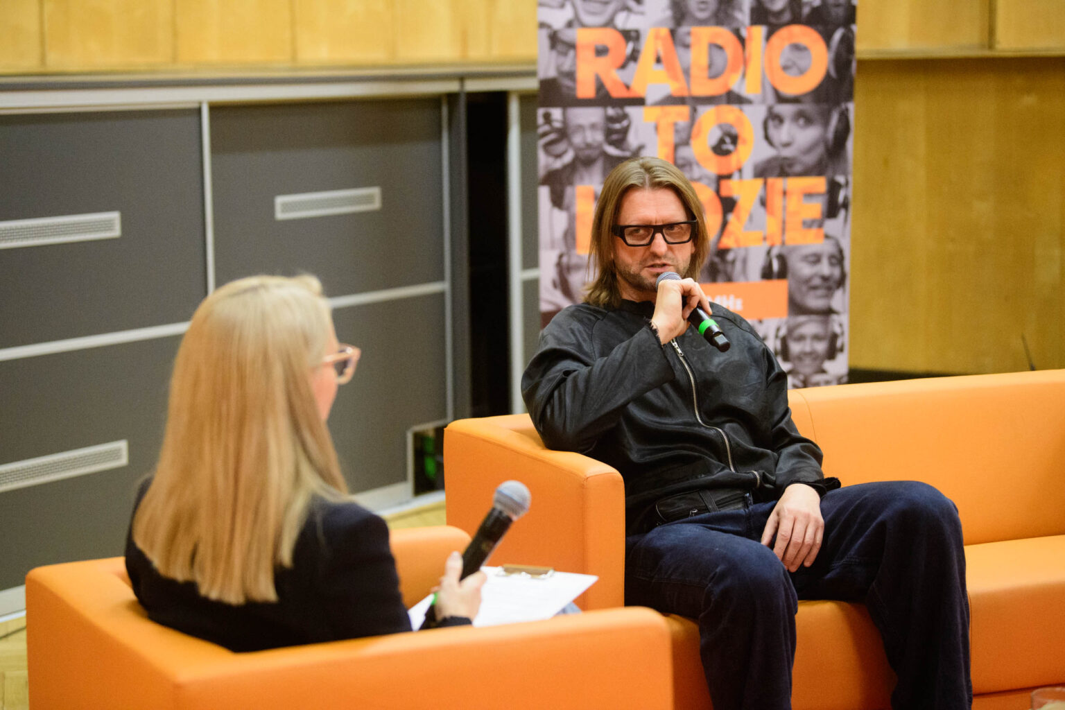 Leszek Mozdzer w Radiu Lodz fot Sebastian Szwajkowski 22