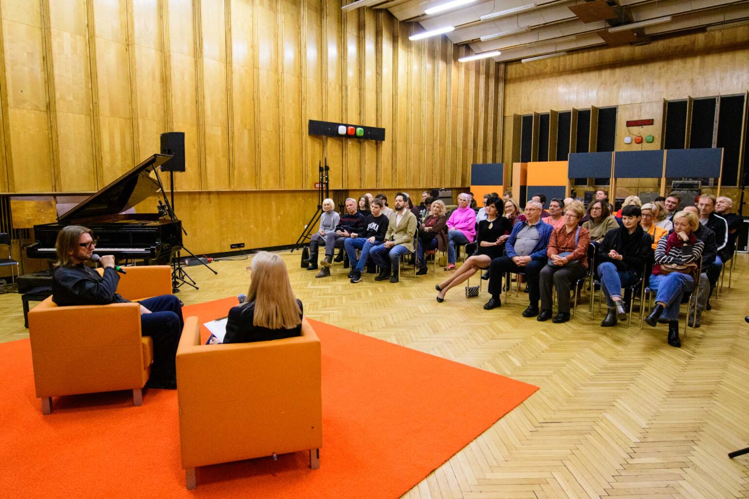 Leszek Mozdzer w Radiu Lodz fot Sebastian Szwajkowski 3