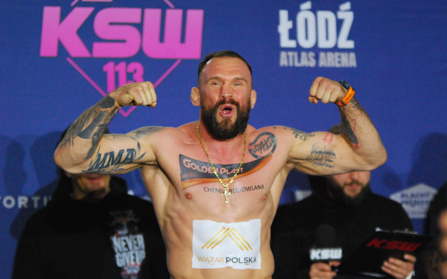 Michal Michalski KSW 113 fot Robert Zwolinski