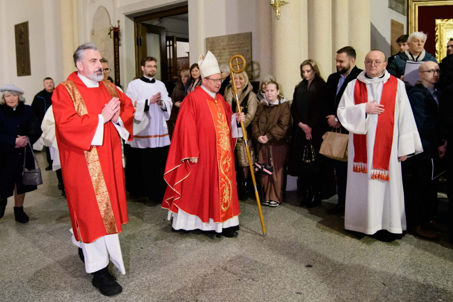 Msza św. dziękczynna za pasterską służbę kardynała Grzegorza Rysia fot Sebastian Szwajkowski Msza sw. dziekczynna za pasterska sluzbe kardynala Grzegorza Rysia fot Sebastian Szwajkowski