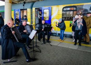 Wyjątkowy muzyczny pociąg jedzie przez Polskę, fot. S. Szwajkowski