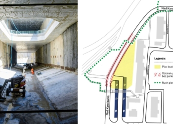 Zmiany w ruchu na Karolewie. Będą drążyć tunel KDP