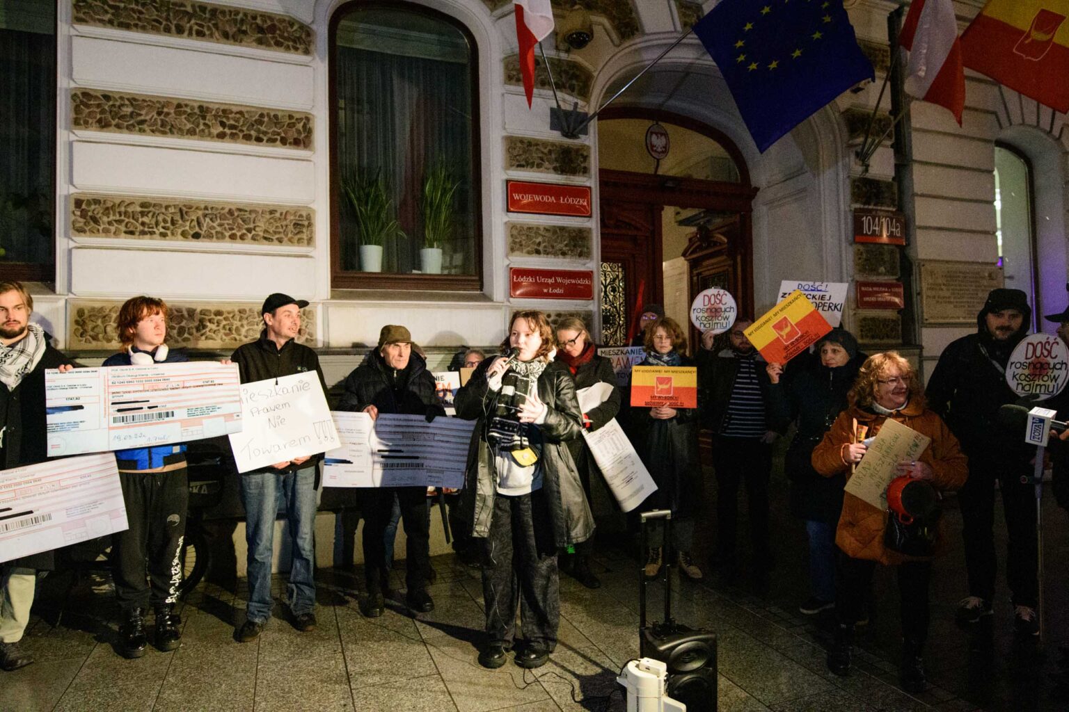 Protest lokatorów fot Sebastian Szwajkowski_21 Protest lokatorow fot Sebastian Szwajkowski 21