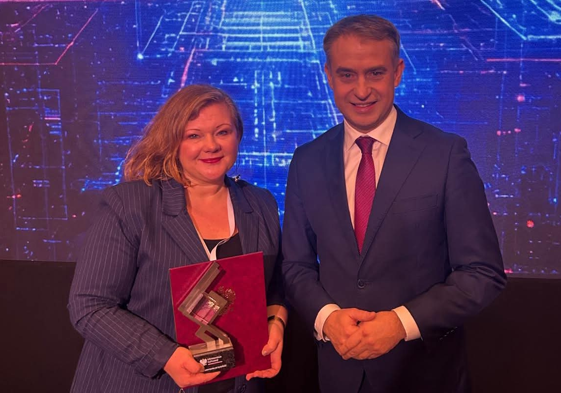 Polska nauka ma twarz łodzianki! Marlena Sakowska-Baryła z nagrodą ministra cyfryzacji 1 Polska nauka ma twarz łodzianki! Marlena Sakowska-Baryła z nagrodą ministra cyfryzacji